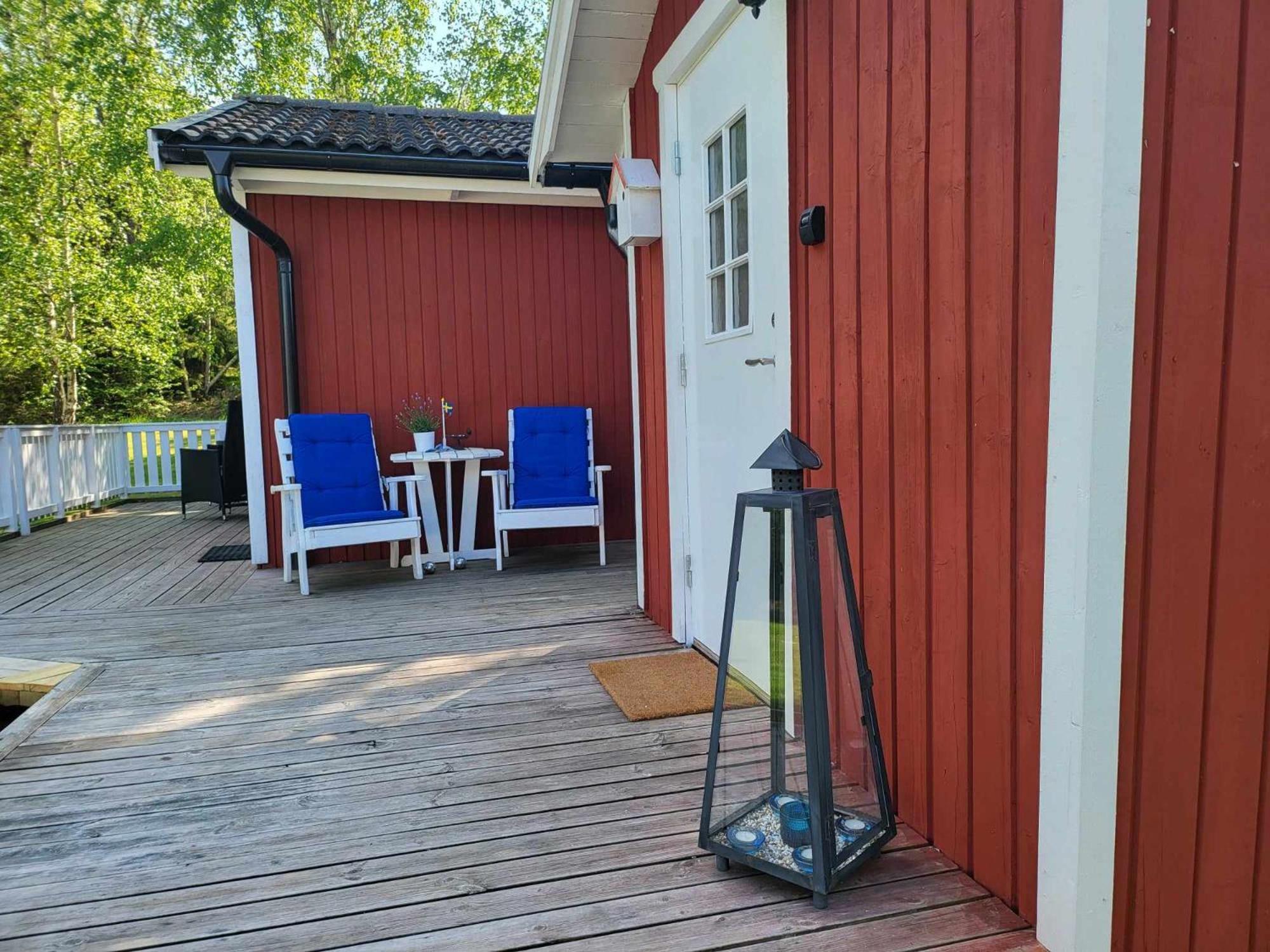 فيلا Minihus Med Stor Traedgardstomt Naera Golf Och Hav تروسا المظهر الخارجي الصورة
