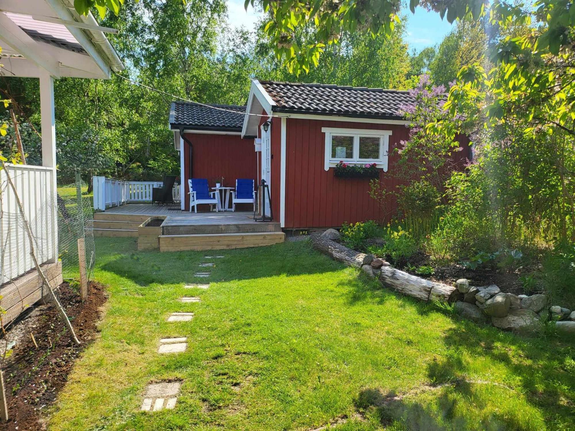 فيلا Minihus Med Stor Traedgardstomt Naera Golf Och Hav تروسا المظهر الخارجي الصورة